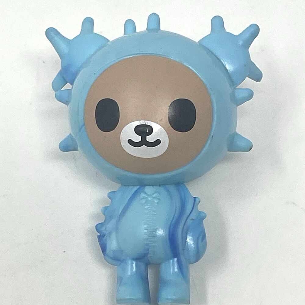 Tokidoki Sonic Blue Coconut Cactus Bear Figure 2.5"‎ Wacky Pack Plastic Toy